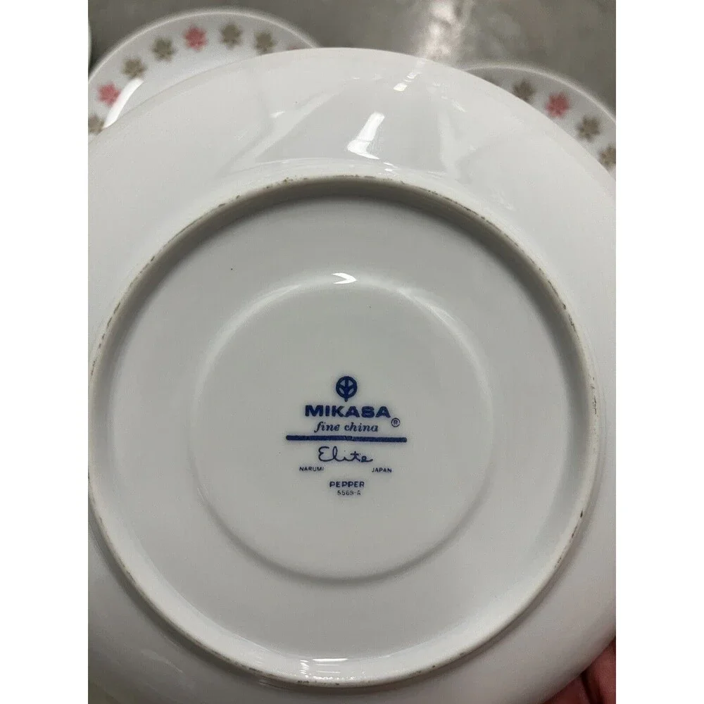 Mikasa Elite Line Pepper Pattern Set of Six 9.875